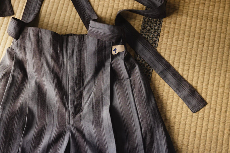 GREY STRIPE COTTON